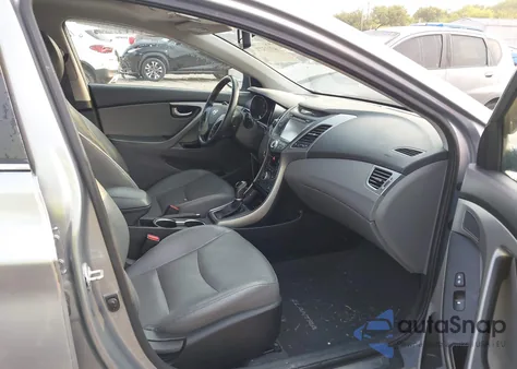 2015 Hyundai Elantra Limited from USA, damaged, VIN 5NPDH4AE1FH594377